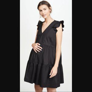 Hatch The Brooke Black Mini Dress LBD
